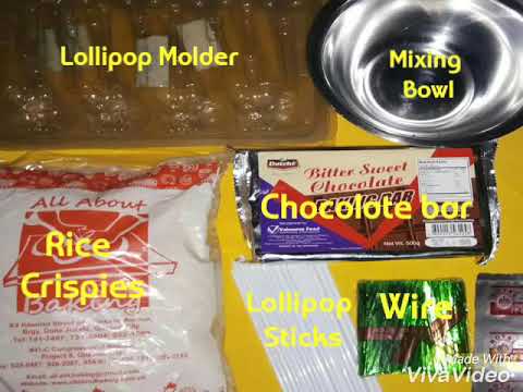 How to make Chocolate Lollipops
