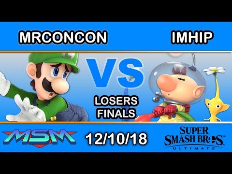 MSM 169 - ImHip (Olimar) Vs. SS | MrConCon (Luigi) Losers Finals - Smash Ultimate