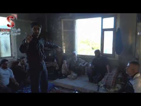 لقاء مع قائد غرفة العمليات العسكرية المقدم أبو رائد قائد لواء جبال التركمان في مقر العمليات