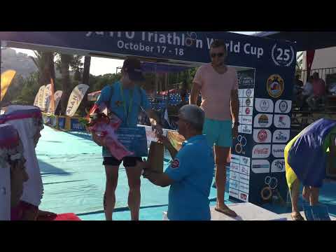 2015 ITU World Cup Alanya Medal Presentation