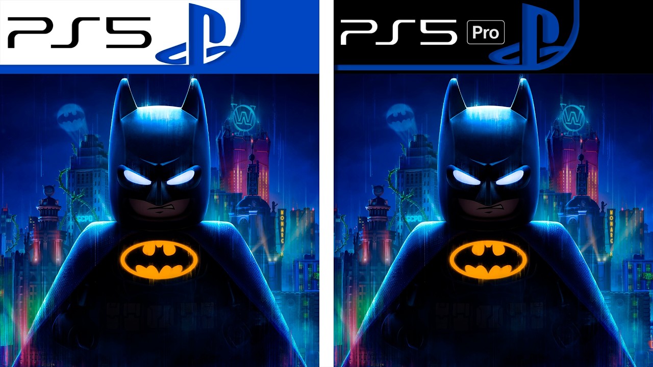 LEGO Batman: Legacy of the Dark Knight | PS5 vs PS5 Pro | Final Graphics Comparison