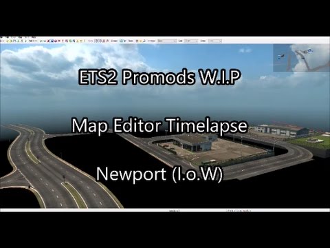 [Promods W.I.P] Map editor timelapse: Newport (I.o.W) - Pt1