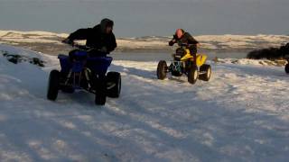 preview picture of video 'Greenock Donnies - Fun in the Sun but Snow - LT250(Tri-z 250)'