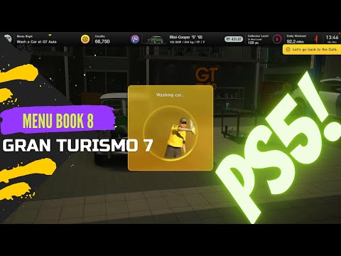 Gran Turismo 7 Menu Book 8 Wash Your Car Walkthrough Video