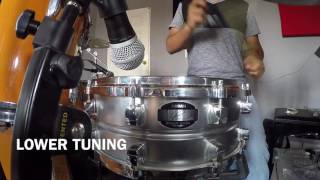 Video thumbnail for YAMAHA Jimmy Chamberlin Signature Snare 14X5.5 by Jos Gallegos drums