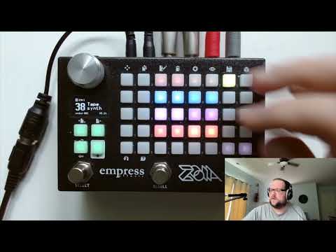 Empress ZOIA patch walkthrough:  "Tape synth -- a six-voice, chewed-up polysynth"