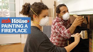 How to Paint a Fireplace and Hearth | Ask This Old House