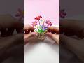 Small flowers🌸🌼🌺made of cotton swabs DIY #diy #art #craft #chacha-DIY #Handmade #paperdiy
