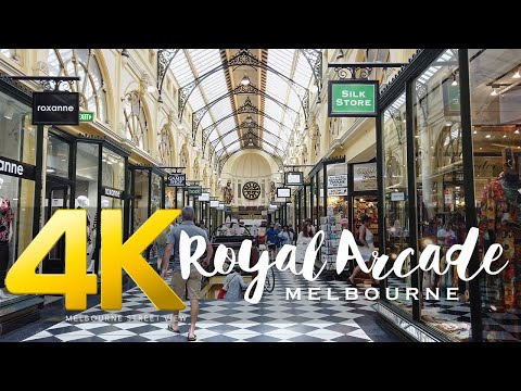Explore Melbourne: Royal Arcade - Melbourne - 4K Ultra HD - DJI OSMO POCKET