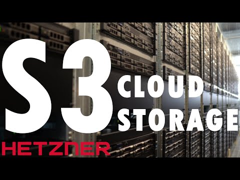 Hetzner - S3 Objekt Cloud Storage - 1x alles einfach erklärt