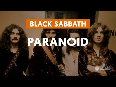 Paranoid - Black Sabbath (aula de guitarra)