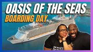 ✅ Oasis of the Seas Embarkation Day | Our Anniversary Cruise Begins!