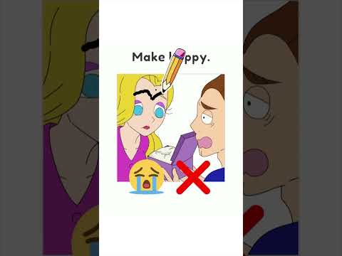 Draw Happy Baby : Puzzle Game