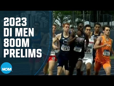 Men's 800m prelim - 2023 NCAA outdoor track and field East Preliminary (Heat 3)
