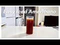 How To Make Korean Iced Americano With MAXIM COFFEE RECIPE