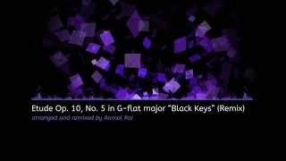 Cover art for Etude Op. 10, No. 5 in G-flat major "Black Keys"