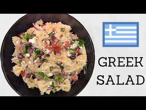 Greek Pasta Salad | With Feta Cheese | Eats With Gasia