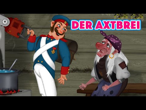 Maschas Märchen 📚 Der Axtbrei 🪓(Folge 23) Mascha und der Bär