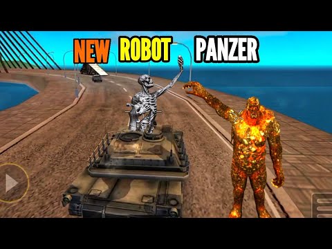 new robot panzer || rope hero vice town || pagal gamerz