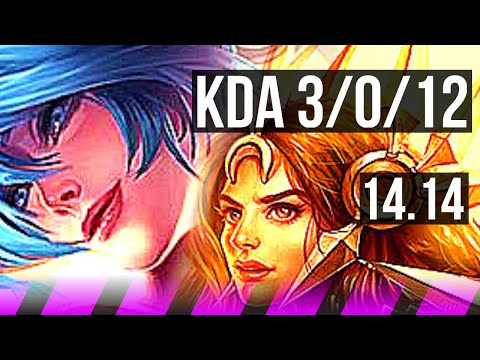 SONA & Smolder vs LEONA & Ashe (SUP) | 3/0/12, 1100+ games | EUW Master | 14.14