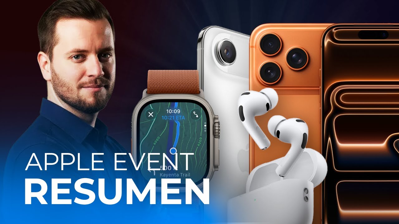 Apple presenta los iPhone 17, iPhone Air, Apple Watch y AirPods Pro 3: Resumen completo