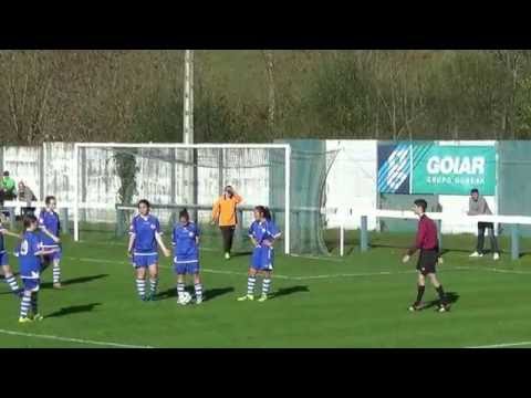 Cesión a la portera (Oiartzun B 3-2 Berriotxoa) - www.ligasfutbolfemenino.com