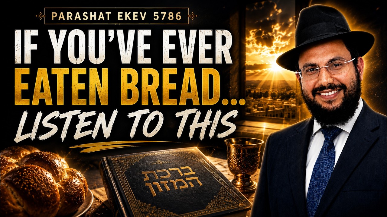 The One Thing You Shouldn't Whisper | Ekev 5786 | Rabbi Yonatan Sebban