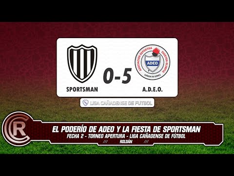 CADS 0-5 ADEO, 2ª fecha Torneo Apertura 2023 1ª División LCF