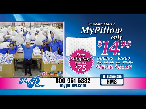 MyPillow.com „Classic TA“ – (800) 951-5832 – Gutscheincode „HMS“ – OvercomersTV.Live | LindellTV.com