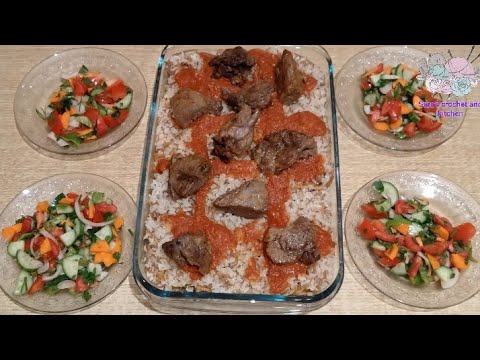 طريقة الفتة المصرية بكل تكاتها ولا أروع 😋👌