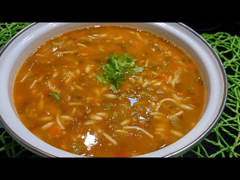 Harira Soup Recipe Arabic | Healthy and Delicious