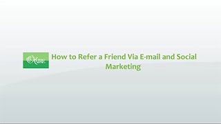 Refer a Friend via email and Social Media with $hare Kaire