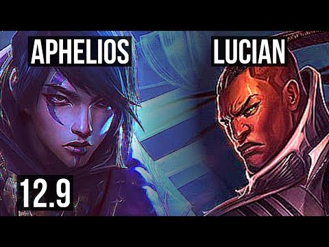 APHELIOS & Nautilus vs LUCIAN & Nami (ADC) | Legendary, 15/3/6 | JP Challenger | 12.9