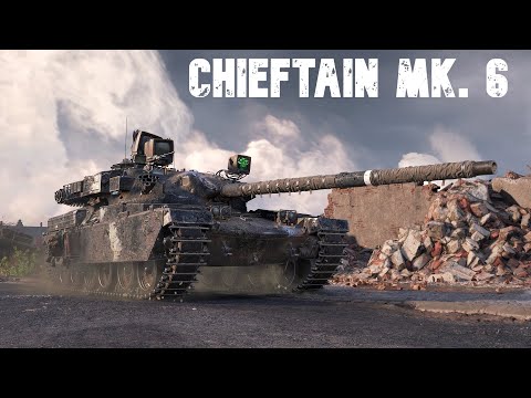 World of Tanks Chieftain Mk. 6 - 4 Kills 10,9K Damage