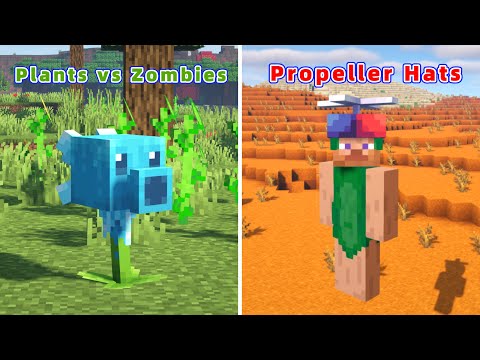 13 Amazing Minecraft Mods For 1.19.2 and other versions! (Propeller Hats)