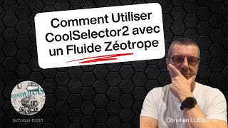 Cycle Frigorifique R449A : Comment Utiliser CoolSelector2 avec un Fluide Zéotrope