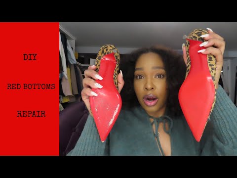 DIY Christian Louboutin Red Bottoms Touch Up | C SCOTT TV