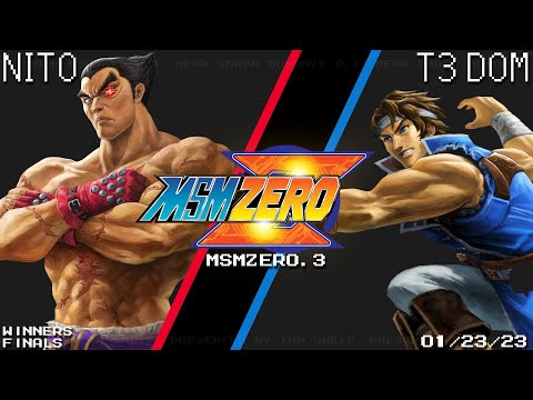MSM:ZERO.2 - Nito (Kazuya) Vs. T3 Dom (Richter) - SSBU - Winners Finals