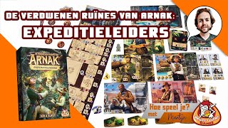 Hoe speel je... De Verdwenen Ruïnes van Arnak: Expeditieleiders