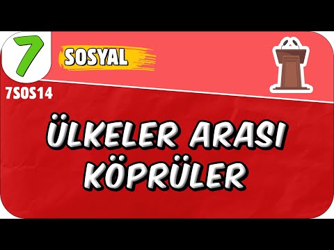 Ülkeler Arası Köprüler  📕 7. Sınıf Sosyal #2025