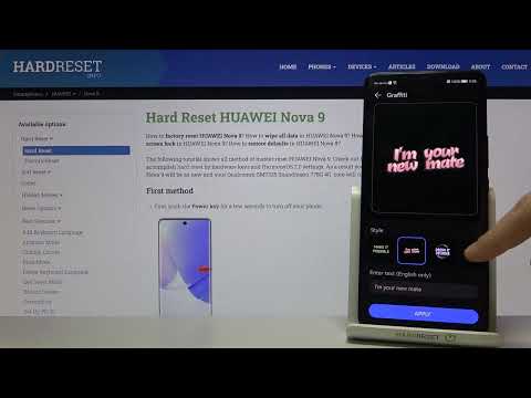 Always On Display Add Ons on HUAWEI NOVA 9 – Add Ons Showcase