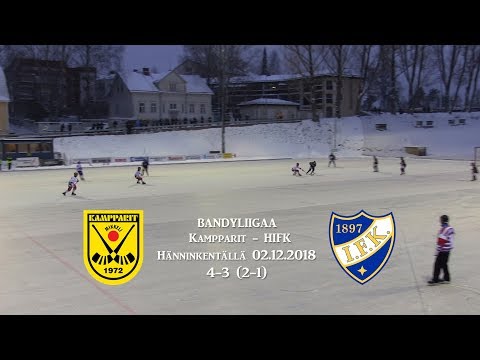 Kampparit - HIFK  Kooste ottelusta 02.12.2018