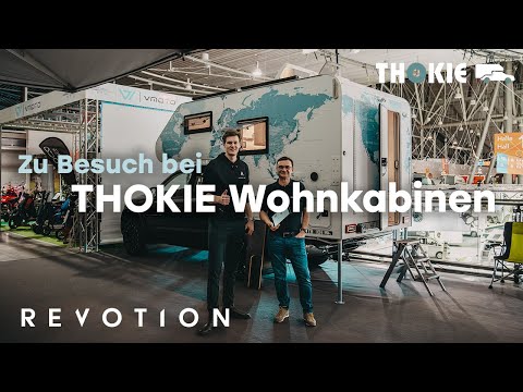 Thokie Wohnkabinen MADE SMART BY REVOTION - CMT Stuttgart 2024