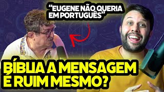 3 VEZES QUE A MENSAGEM TRADUZIU MELHOR QUE AS OUTRAS 😮 Teólogo Reage a Luiz Sayão