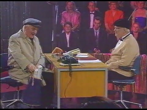 Hans Alfredson & Povel Ramel - Tjejfällan (Cancergalan 1995)