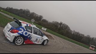 Rallye de Franche-Comté 2024 - Rapide et épingle câble [HD]
