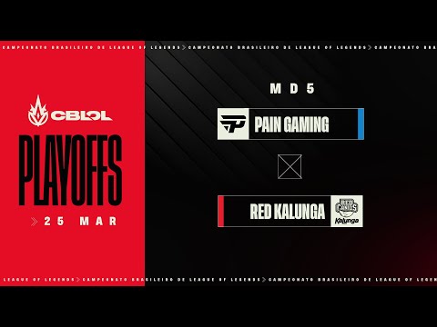 paiN Gaming x RED Kalunga | CBLOL 2023: 1ª Etapa - Playoffs - Md5