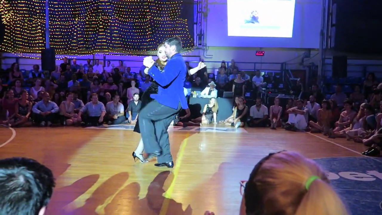 Fernando Sanchez & Ariadna Naveira at A Los Amigos Tango Festival, Rythymno, Crete 2019 4