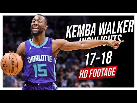 Hornets PG Kemba Walker 2017-2018 Season Highlights ᴴᴰ