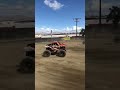 Mason Menter clearing the tabletop in Indio, California! ✈️ #viral #shorts #monstertruck #fairground